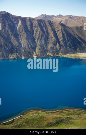 Lake Ohau and Ben Oahu Mackenzie Country South Canterbury South Island ...