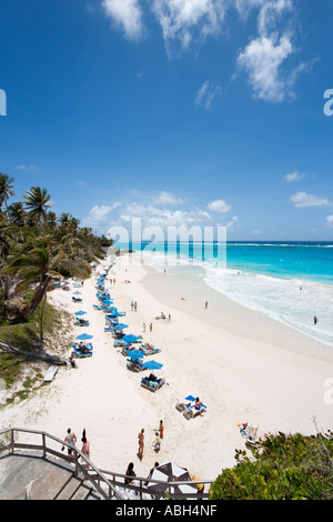 Crane Beach, South East Coast, Barbados, Lesser Antilles, West Indies, Caribbean Stock Photo