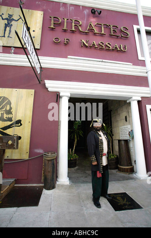 Pirates of Nassau Museum in downtown Nassau on New Providence Island Bahamas Caribbean Stock Photo