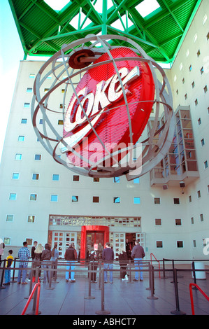 World of Coke in Underground Atlanta GA Georgia USA Stock Photo - Alamy