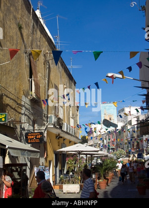 Italy Island of Procida Campania View marina grande Stock Photo