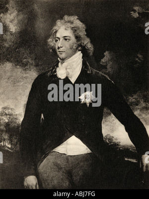 George Augustus Frederick. The Prince of Wales and later King George IV,  1762 - 1830 Stock Photo