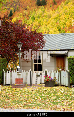 Autumn fall colours in Alexandra in Central Otago, New Zealand Stock Photo