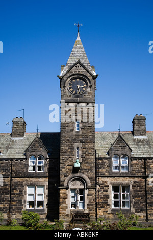 Almshouses built 1868 in Rogers Square Harrogate North Yorkshire England Stock Photo