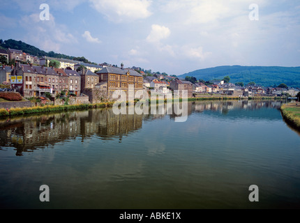 river meuse montherme ardennes champagnes ardennes france europe Stock Photo