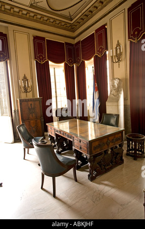 The Presidential room at the Museo de la Revolucion, formerly Batista's palace in Havana Cuba Stock Photo