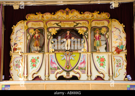 Wiltshire Steam Vintage Rally 2007 Fairground Organ Stock Photo