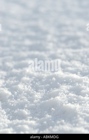 abstract pictures of white snow in 2007 Stock Photo