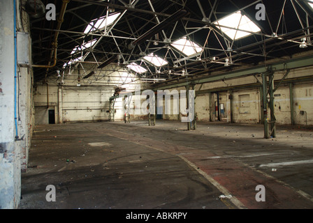 Interior of Sandersons steel works Sheffield in 2007 Stock Photo