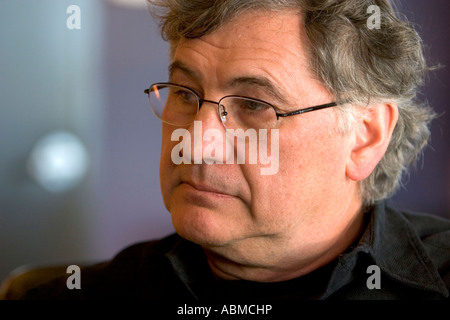 Portrait of a middle aged man wearing eyeglasses MR Stock Photo