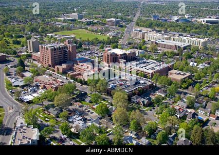 Aerial view of St Luke s Boise Regional Medical Center Idaho Stock Photo