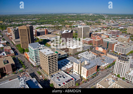 Aerial view of downtown Boise Idaho Stock Photo - Alamy