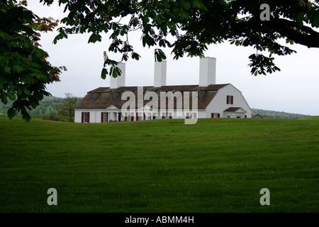 Officer's Quarters  at Fort Anne, Annapolis Royal, Canada, Nova Scotia, North America. Photo by Willy Matheisl Stock Photo