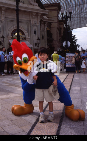 Universal Studios Japan USJ Woody Woodpecker Stock Photo - Alamy