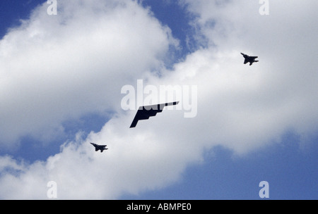 Northrop Grumman B-2 Spirit Stealth bomber plane, named Spirit of New ...