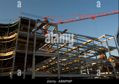 construction work  of south Birmingham college digbeth Stock Photo