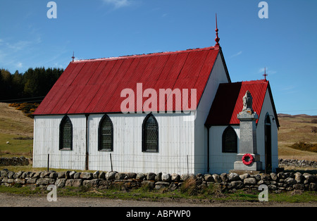 Syre Kirk, Sutherland, Highlands, North Scotland Stock Photo