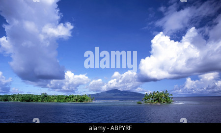 Gatokai Island, Marovo Lagoon, Solomon Islands Stock Photo