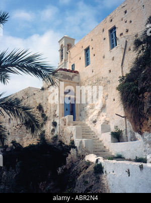 church and Monastery of Chrisoskalitissa  West Crete Greece Europe.  Photo by Willy Matheisl Stock Photo