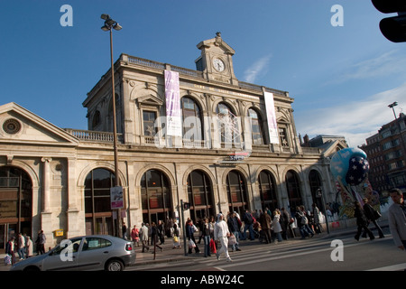 Gare De Lille station building Stock Photo