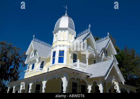 1890s Donnelly House in Mount Dora Florida Class Victorian Style House Stock Photo