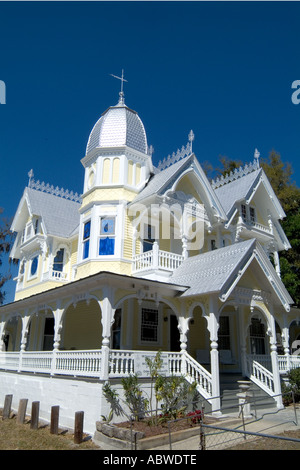 1890s Donnelly House in Mount Dora Florida Class Victorian Style House Stock Photo