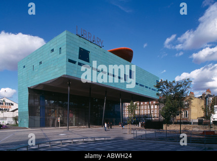 Exterior of Peckham Library, Peckham, Southwark, London UK Stock Photo ...