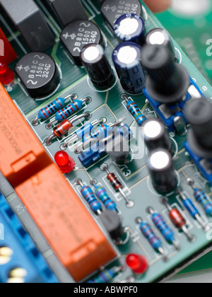 electrical circuit board Stock Photo