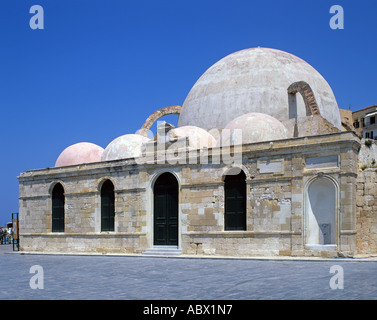 Greece Kreta Hania Chania Moschee Mosque Stock Photo