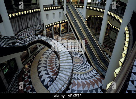 Berlin-Mitte, Friedrichstadtpassagen, Baublock von Henry Cobb, Atrium Stock Photo