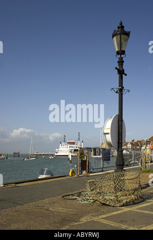 Safety Ring - Yarmouth Harbour, Isle of Wight Stock Photo - Alamy