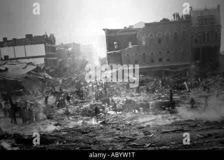 Johnstown Pennsylvania PA was the site of a devastating flood on May 31 1889 Stock Photo