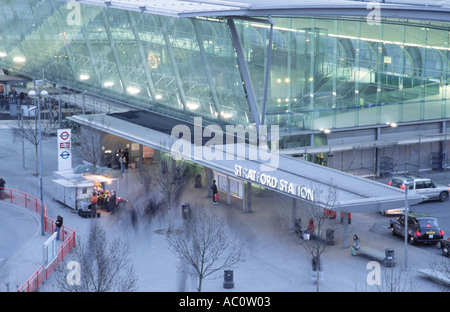 Stratford Underground Station - London, ENGLAND Stock Photo