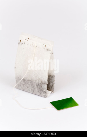 Tea bag isolated on a white background Stock Photo