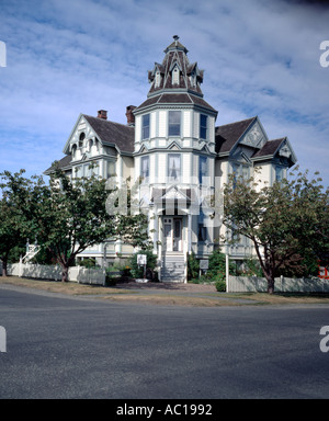 Ann Starrett Bed and Breakfast Mansion in Port Townsend in Washington Stock Photo