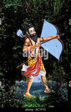 Krishna with Bow & Arrow Stock Photo - Alamy