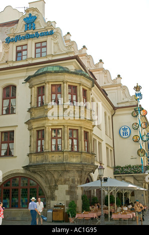 HOFBRAUHAUS  ROYAL BREWERY BEER HOUSE AND RESTAURANT MUNICH BAVARIA GERMANY Stock Photo