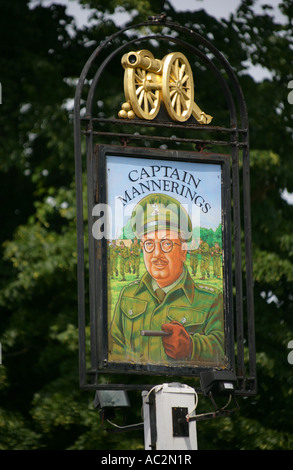 The Captain Mannering pub, Shoebury Essex England UK Stock Photo