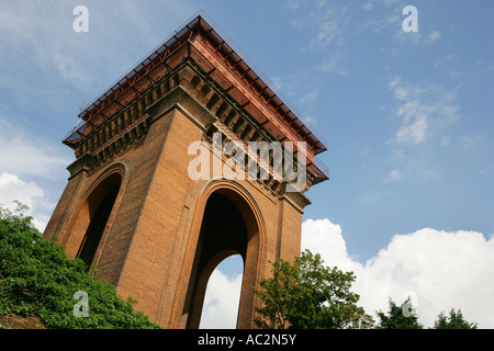 The water tower in Colchester town centre, affectionately known by the locals as Jumbo, Essex England UK Stock Photo