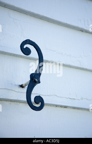 Hook on wall Stock Photo