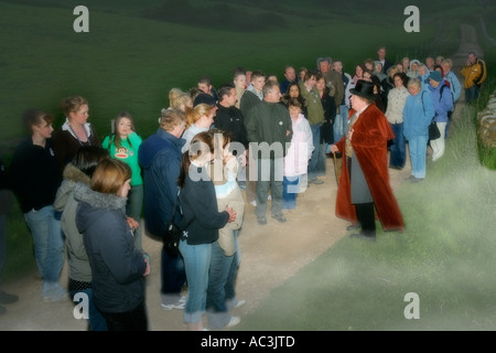 Ghost Walk St Catherines Light House Niton Isle of Wight UK England great Britain Stock Photo