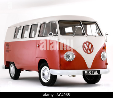 1963 Volkswagen Devon Camper van Stock Photo