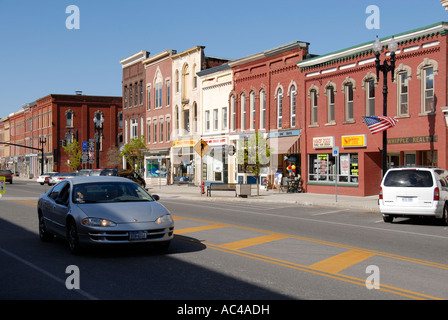 Main Street Medina NY USA Stock Photo