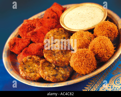 INDIAN SNACKS Stock Photo