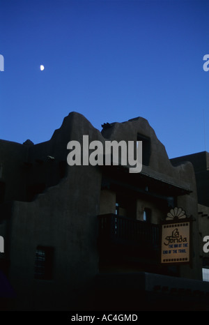La Fonda Hotel, Santa Fe, New Mexico, USA Stock Photo - Alamy