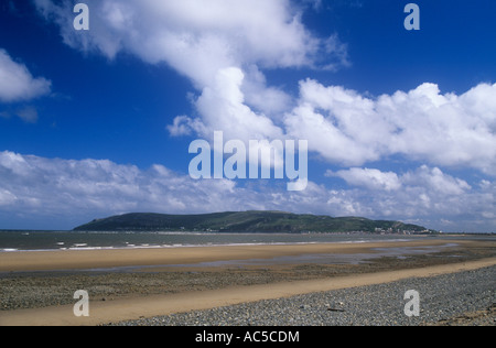 Great Orme, Llandudno from Conwy, North Wales Stock Photo