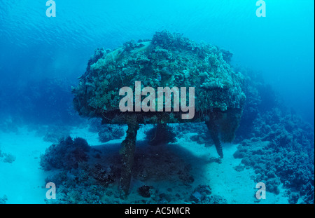 Jacque Cousteaus Precontinent 2 Sudan Africa Red Sea Shaab Rhumi Stock Photo