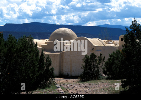 Dar Al Islam Mosque in Abiquiu New Mexico Stock Photo