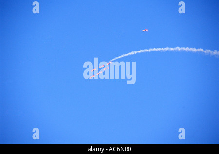 AIR SHOW BY INDIAN AIR FORCE VIZAG ANDHRA PRADESH Stock Photo