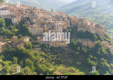 Anversa D Abruzzi nr Sulmona Abruzzo Italy Stock Photo